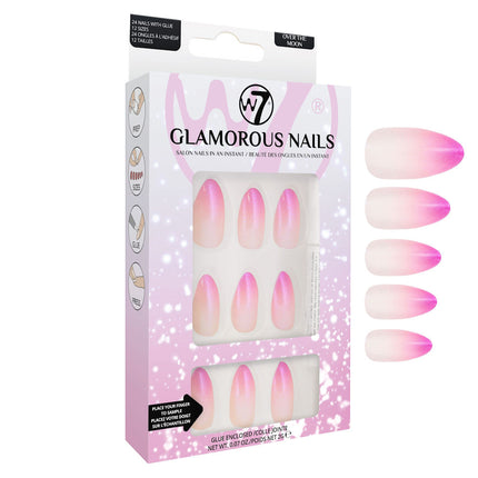 W7 Over The Moon Glamorous False Nails
