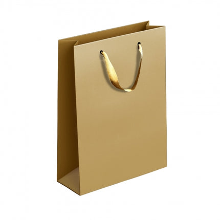 Gold/Silver Patterned Medium Gift Bag