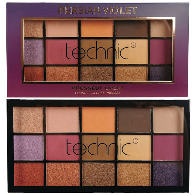 Technic Persian Violet Pressed Pigment Eyeshadow Palette