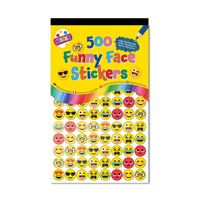 500+ Funny Face Stickers