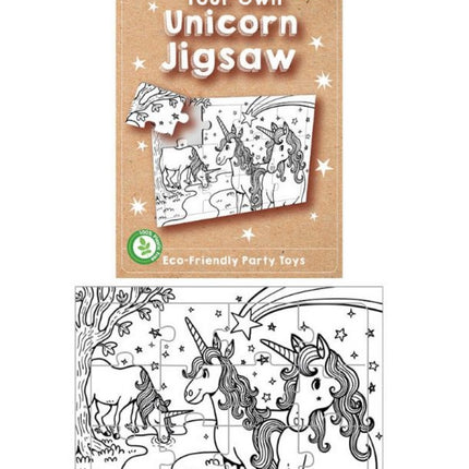 Re:Play Mini Unicorn Colour Your Own Jigsaw Puzzle
