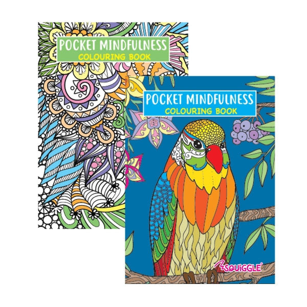 A6 Pocket Colouring Book Mindfulness