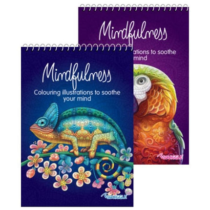 A5 Spiral Advanced Colouring Book