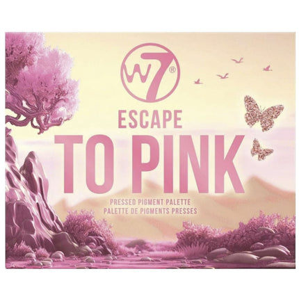 W7 Escape To Pink Eyeshadow Palette