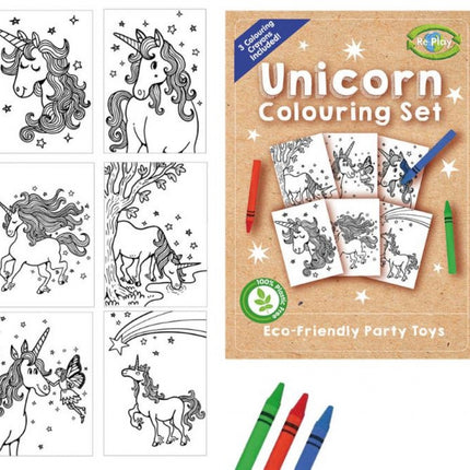 Re:Play Unicorn A6 Colouring Set