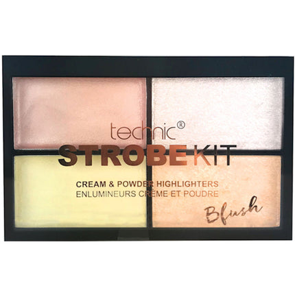 Technic Strobing Kit Blush Pressed Powder Highlighter