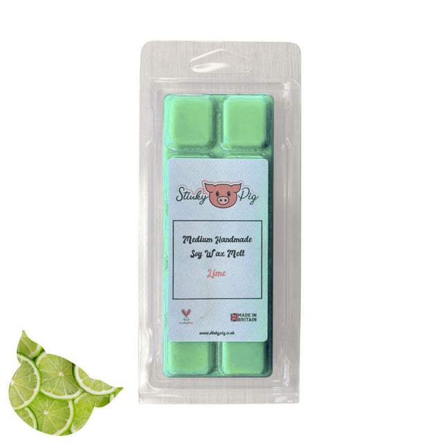Lime 50g Soy Wax Melt Clamshell
