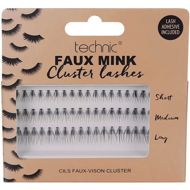 Technic Faux Mink Individual Cluster Lashes