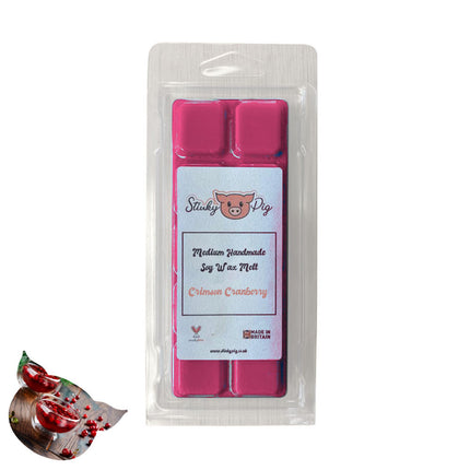 Crimson Cranberry 50g Soy Wax Melt Clamshell