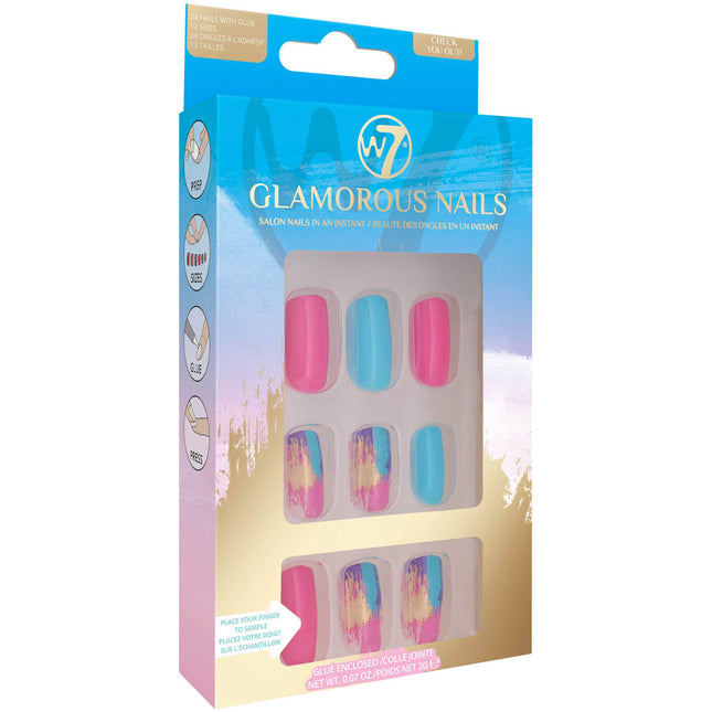 W7 Check You Out Glamorous False Nails