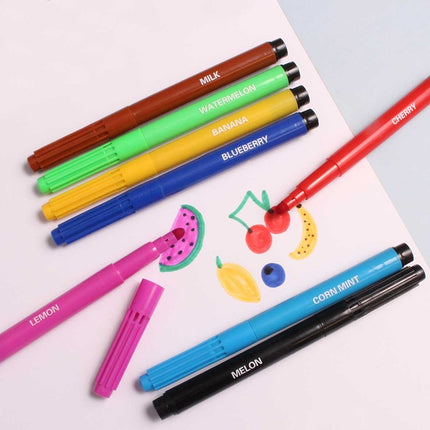 8 Scented Markers