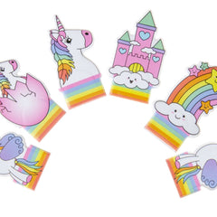 6 Unicorn Finger Puppets