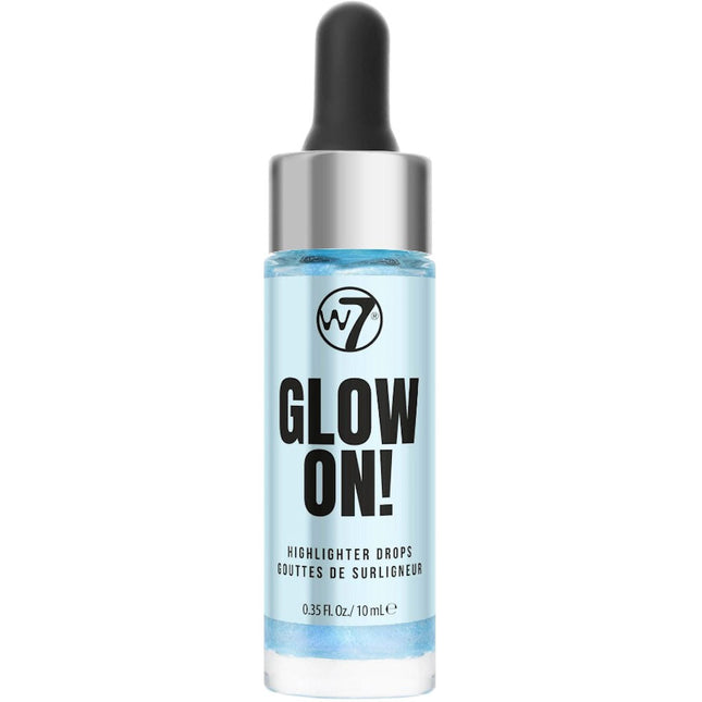 W7 Clear Cut Blue Glow On! Highlighter Drops
