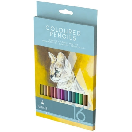 16 Artist Colouring Pencils