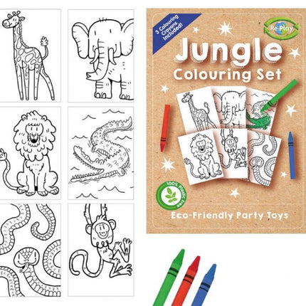 Re:Play Jungle A6 Colouring Set