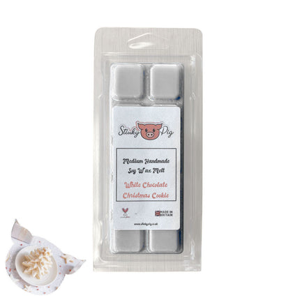 White Chocolate Christmas Cookies 50g Soy Wax Melt Clamshell