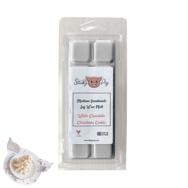 White Chocolate Christmas Cookies 50g Soy Wax Melt Clamshell