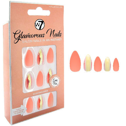 W7 Fun Glowstick Glamorous False Nails