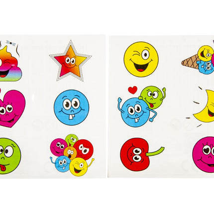 Emoji Tattoo Sheet