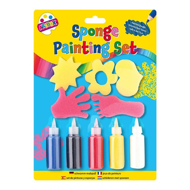 9 Piece Sponge Painting Set