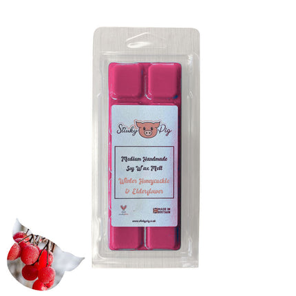 Winter Honeysuckle & Elderflower 50g Soy Wax Melt Clamshell