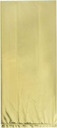 10 Gold Foil Cellophane Gift Bags