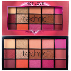 Technic Hot Love Pressed Pigment Eyeshadow Palette