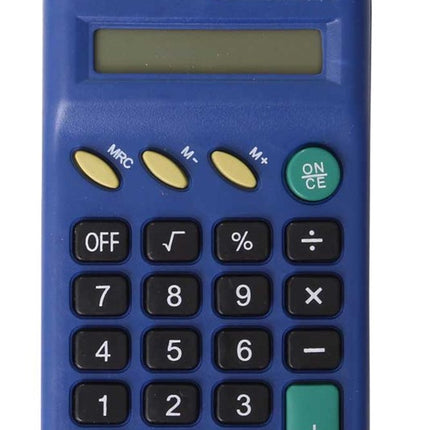 Coloured Pocket Calculator (Assorted)