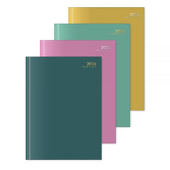 2026 Colour Block A4 Day A Page Diary