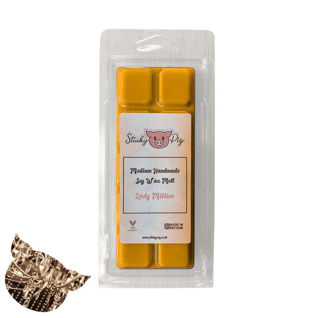 Millionaire Lady 50g Soy Wax Melt Clamshell