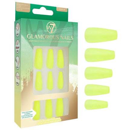 W7 Glow Up Glamorous False Nails