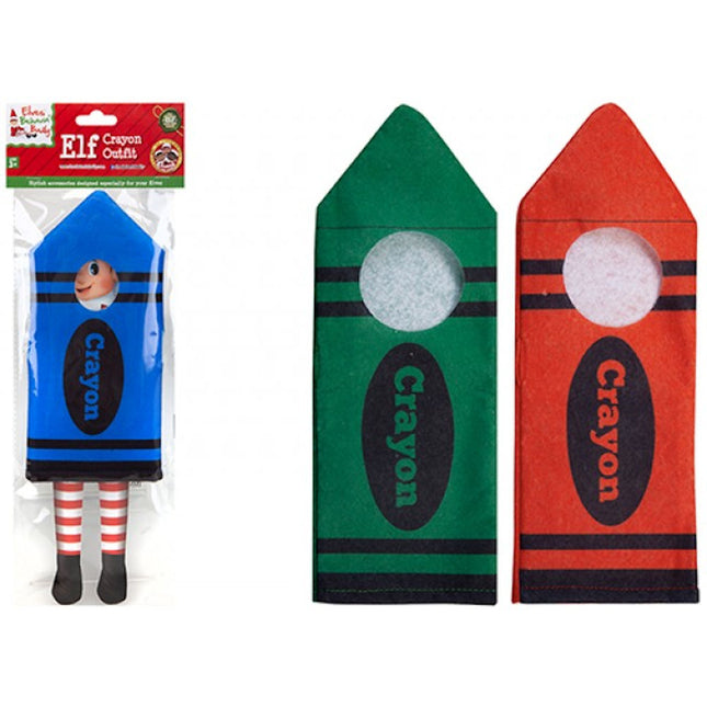 Crayon Outfit For Elf