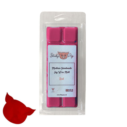 Red 50g Soy Wax Melt Clamshell