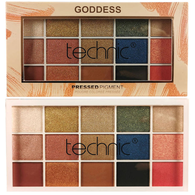 Technic Goddess Pressed Pigment Eyeshadow Palette