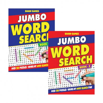 Jumbo Wordsearch Book (Assorted)