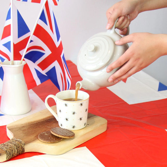 Union Jack Plastic Wipe Clean Table Cloth