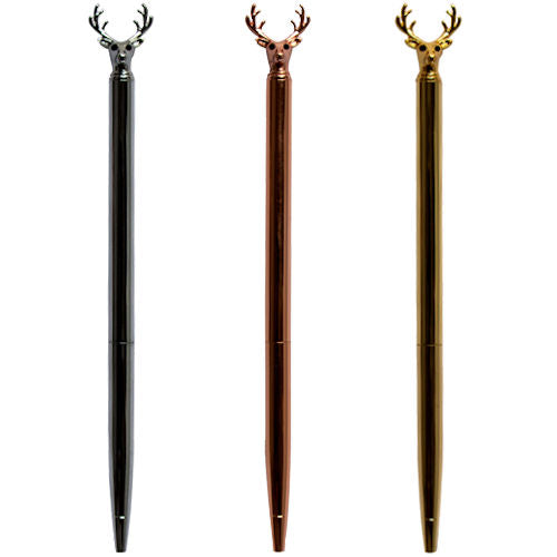 Christmas Metal Reindeer Pen