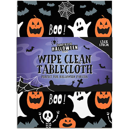 Halloween 132cm x 178cm Wipe Clean Tablecloth