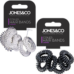 6 Coiled Hair Bands