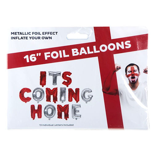 "It's Coming Home" 16" Foil Balloon