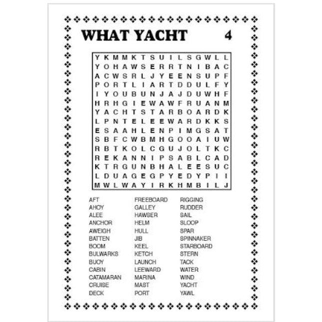 A5 Word Search Book