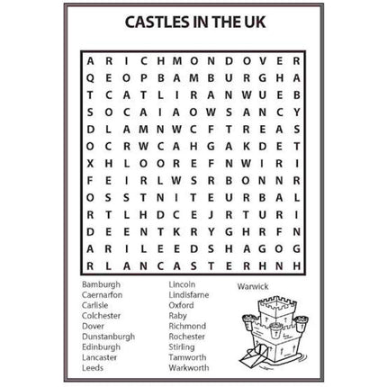 Mega Large Print Modern Word Search Book