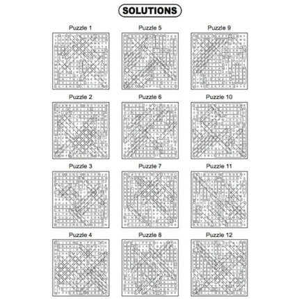 Travel Size Word Search Book