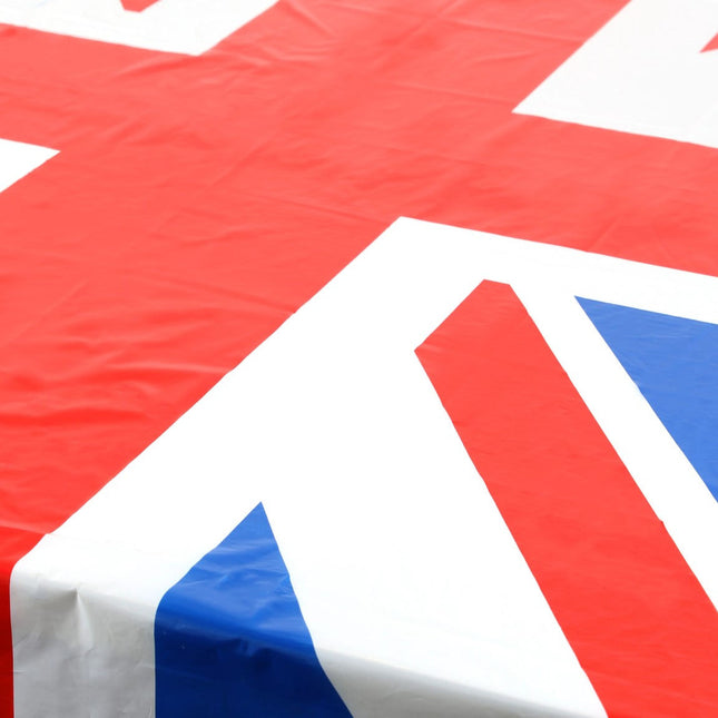 Union Jack Plastic Wipe Clean Table Cloth