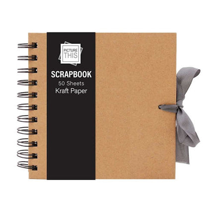 50 Sheet Kraft Paper Scrap Book
