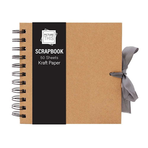 50 Sheet Kraft Paper Scrap Book