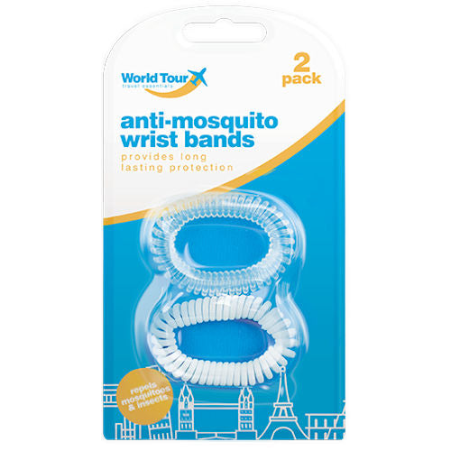 2 Travel Anti Mosquito Wrist Bands