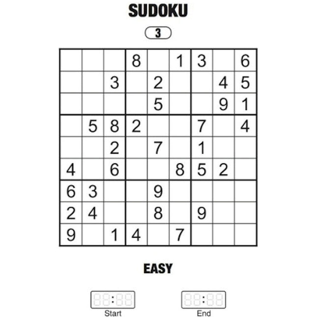 Travel Size Sudoku Book