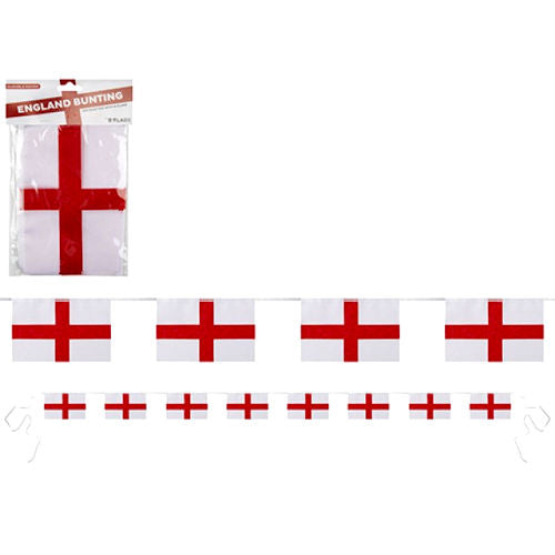 St George 8 Flag Rayon Bunting