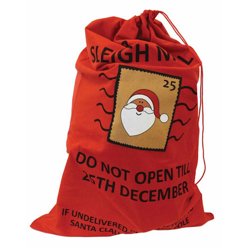 Christmas Plush Stamp Super Jumbo Sack